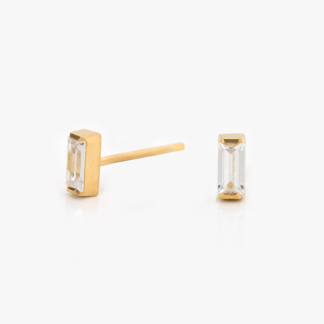 Baguette Studs