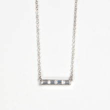 Load image into Gallery viewer, Baguette Bar Necklace
