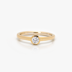 Round Bezel Ring